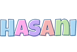 Hasani pastel logo