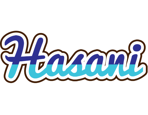 Hasani raining logo