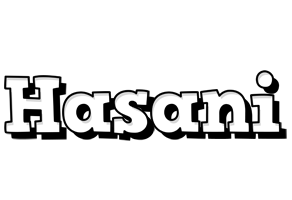 Hasani snowing logo