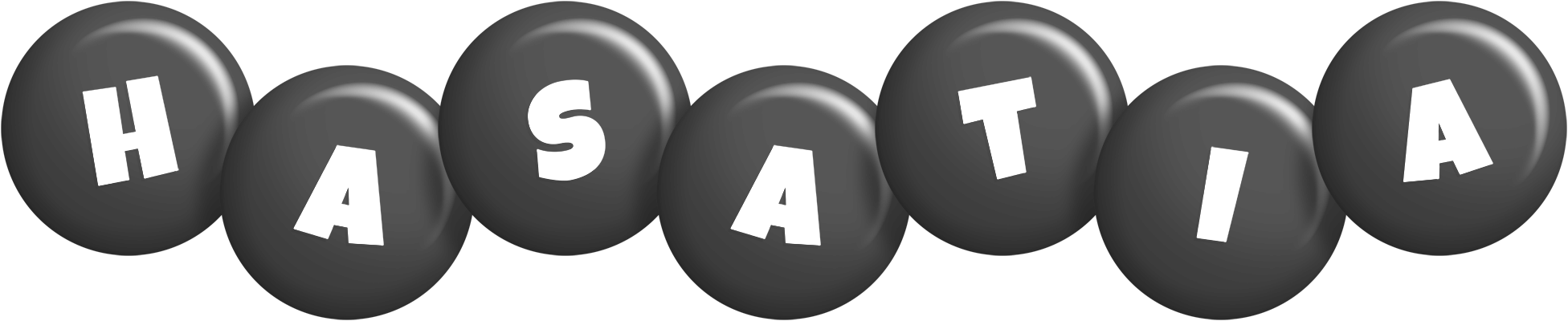 Hasatia candy-black logo