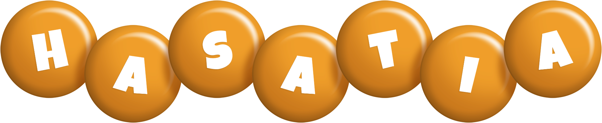 Hasatia candy-orange logo