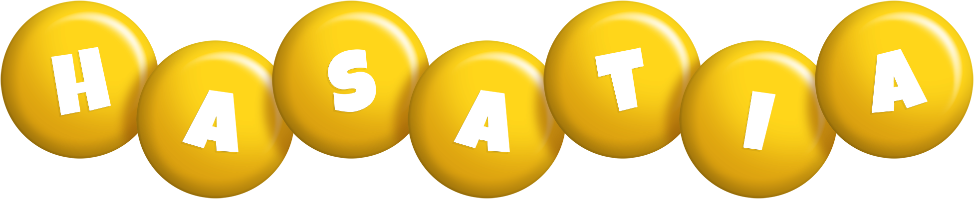 Hasatia candy-yellow logo
