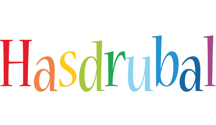 Hasdrubal birthday logo
