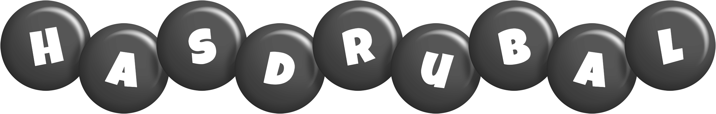 Hasdrubal candy-black logo