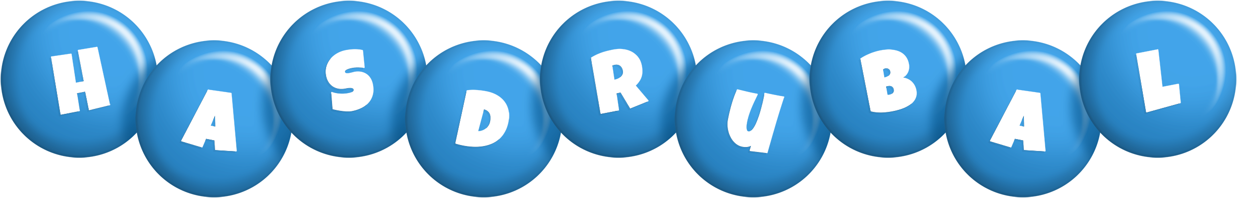 Hasdrubal candy-blue logo