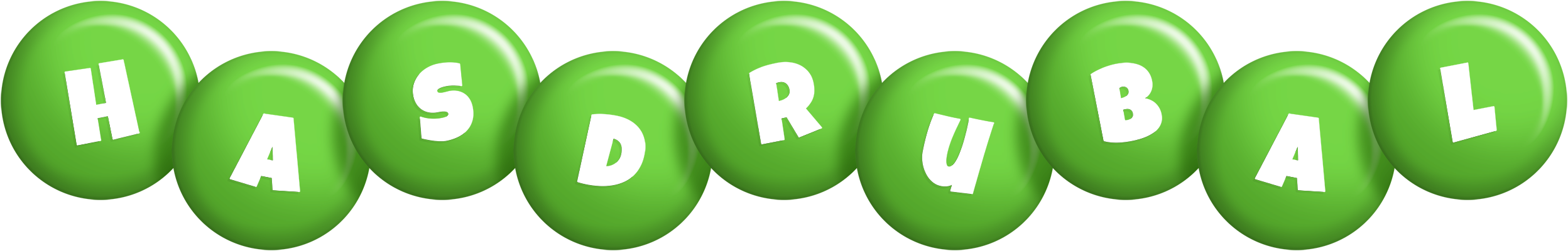 Hasdrubal candy-green logo