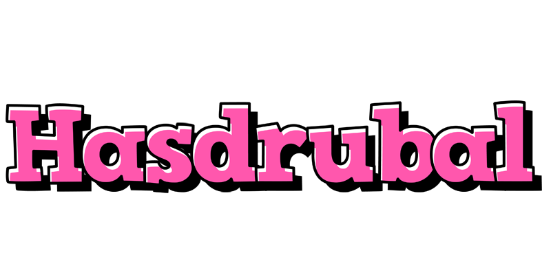 Hasdrubal girlish logo
