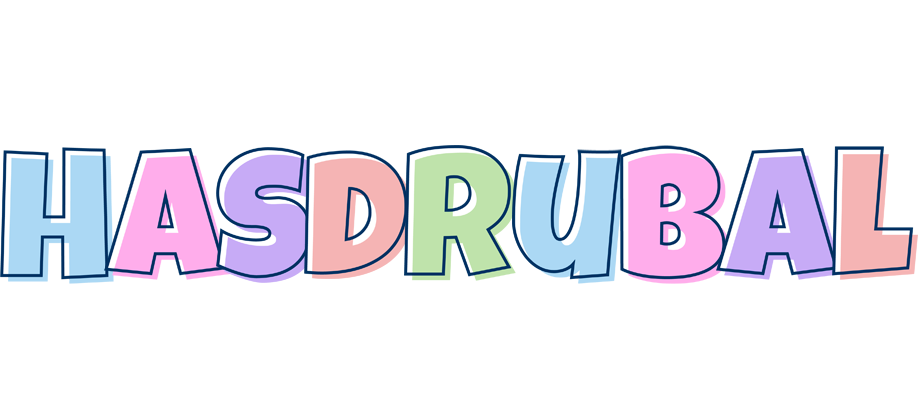Hasdrubal pastel logo