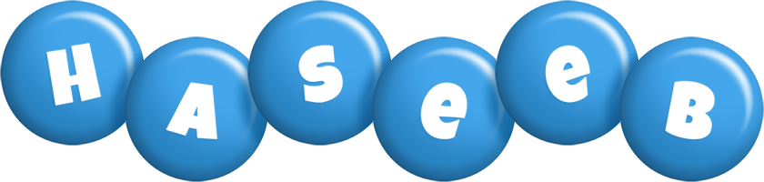 Haseeb candy-blue logo