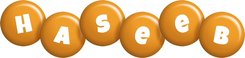 Haseeb candy-orange logo