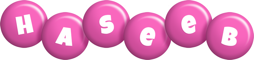 Haseeb candy-pink logo