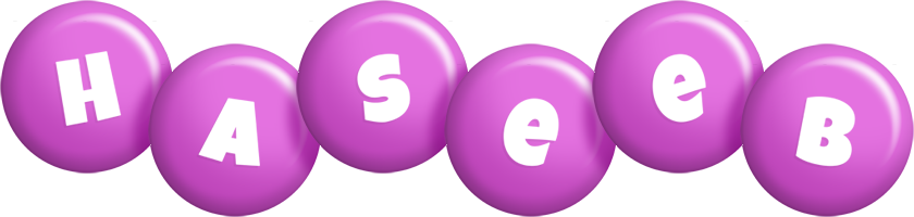 Haseeb candy-purple logo