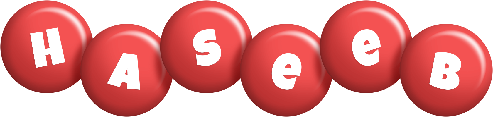 Haseeb candy-red logo