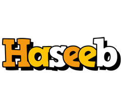 Haseeb cartoon logo