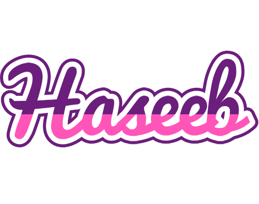 Haseeb cheerful logo