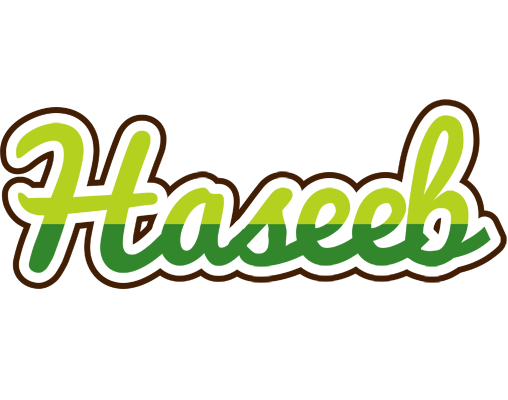 Haseeb golfing logo