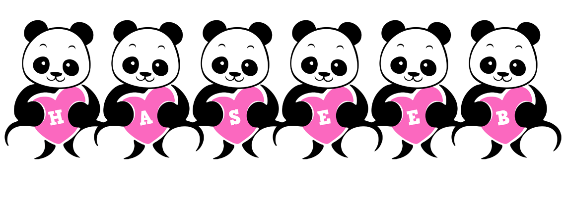 Haseeb love-panda logo