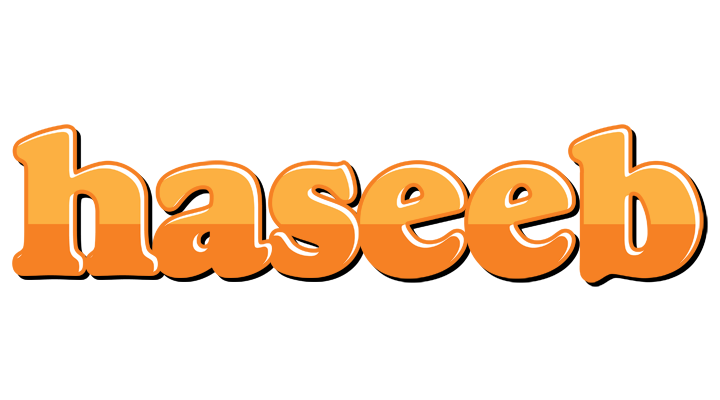 Haseeb orange logo