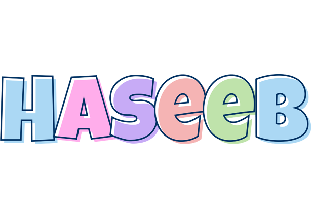 Haseeb pastel logo