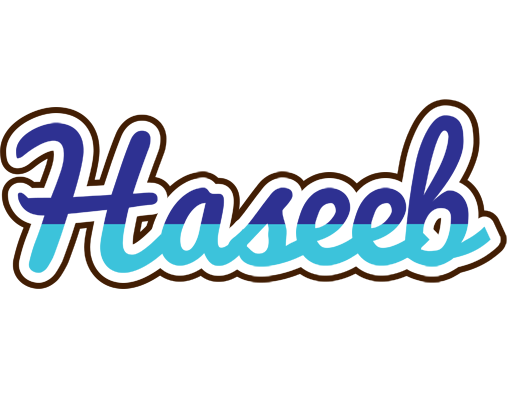 Haseeb raining logo