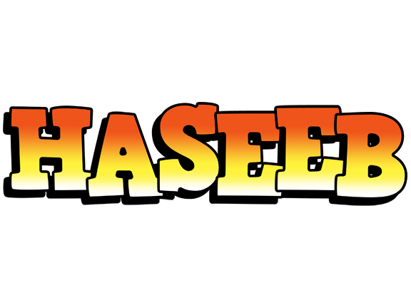 Haseeb sunset logo
