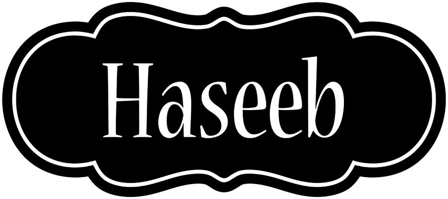 Haseeb welcome logo