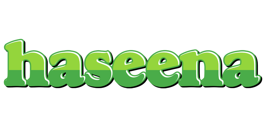 Haseena apple logo