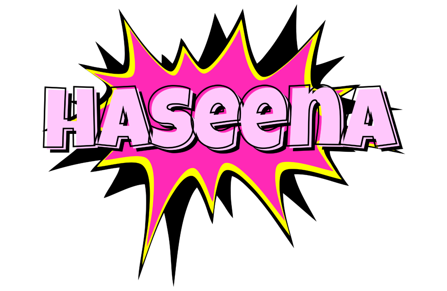 Haseena badabing logo