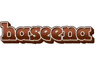 Haseena brownie logo