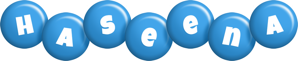 Haseena candy-blue logo