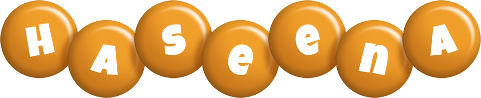 Haseena candy-orange logo