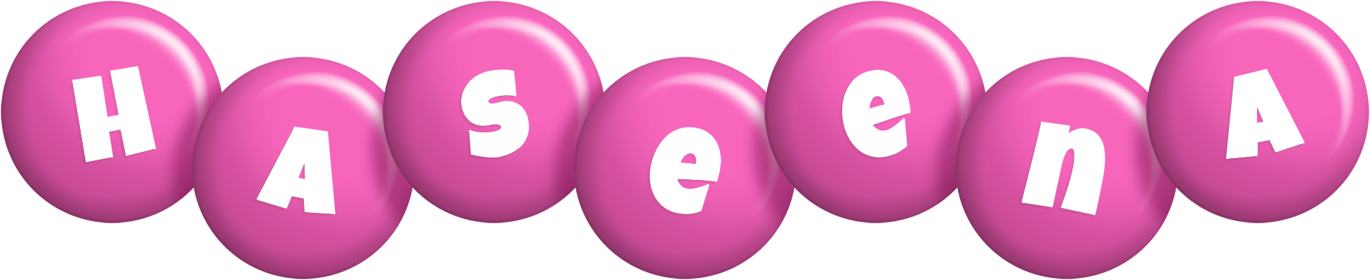Haseena candy-pink logo