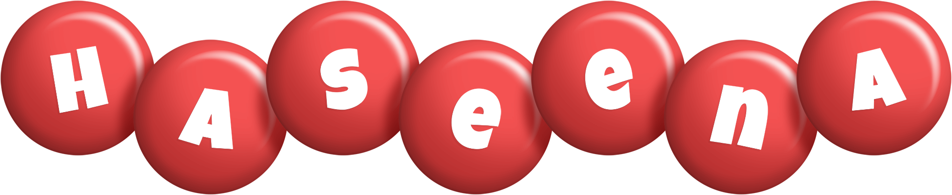 Haseena candy-red logo
