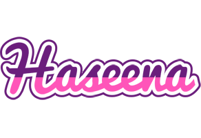 Haseena cheerful logo