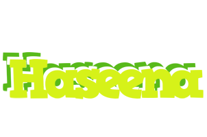 Haseena citrus logo