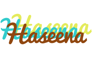 Haseena cupcake logo