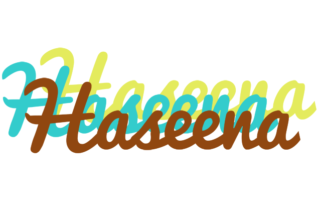 Haseena cupcake logo