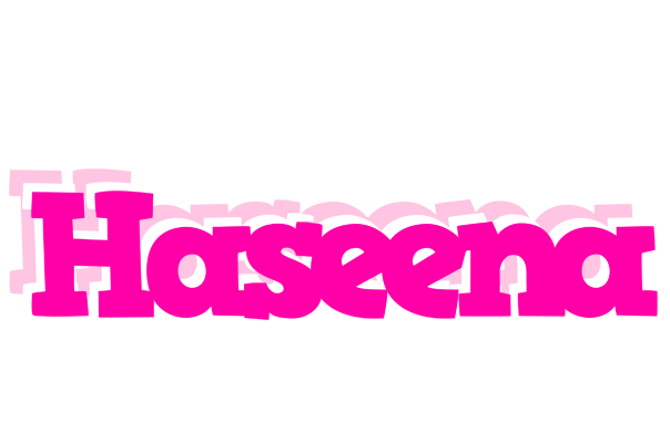 Haseena dancing logo