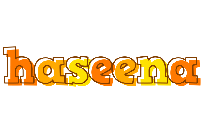 Haseena desert logo