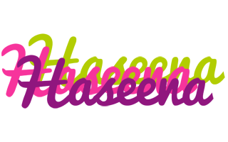 Haseena flowers logo