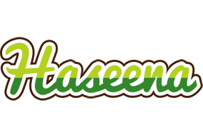 Haseena golfing logo