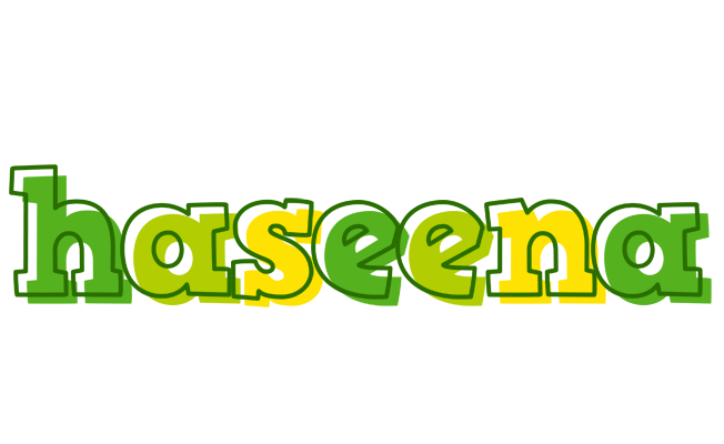 Haseena juice logo
