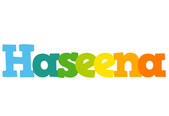 Haseena rainbows logo
