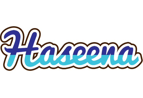 Haseena raining logo