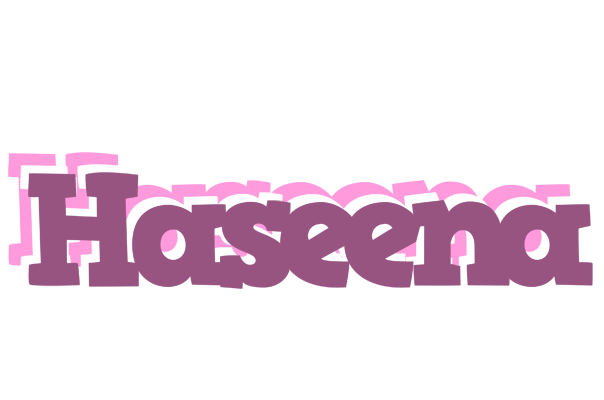 Haseena relaxing logo