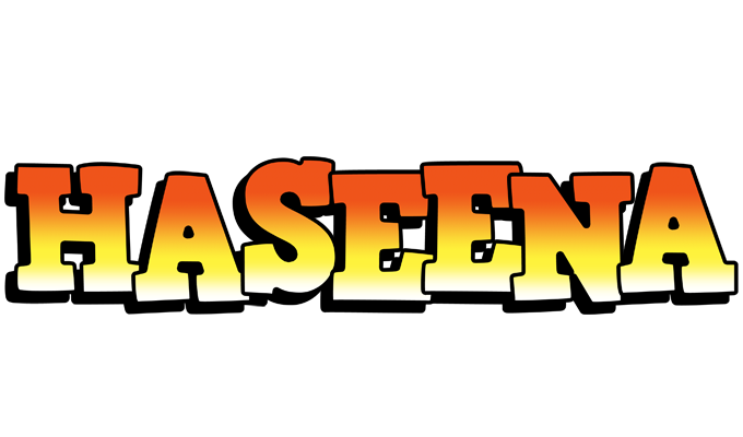Haseena sunset logo