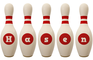 Hasen bowling-pin logo