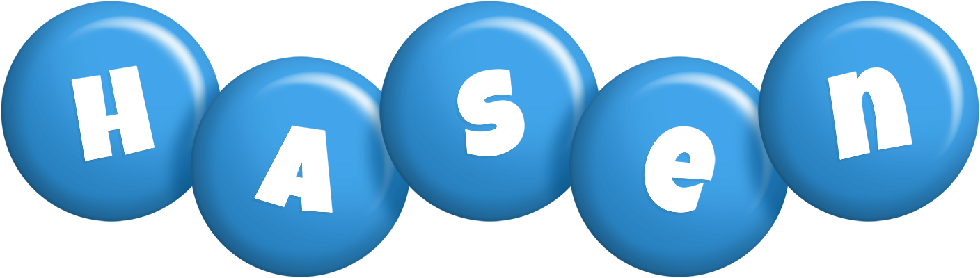Hasen candy-blue logo