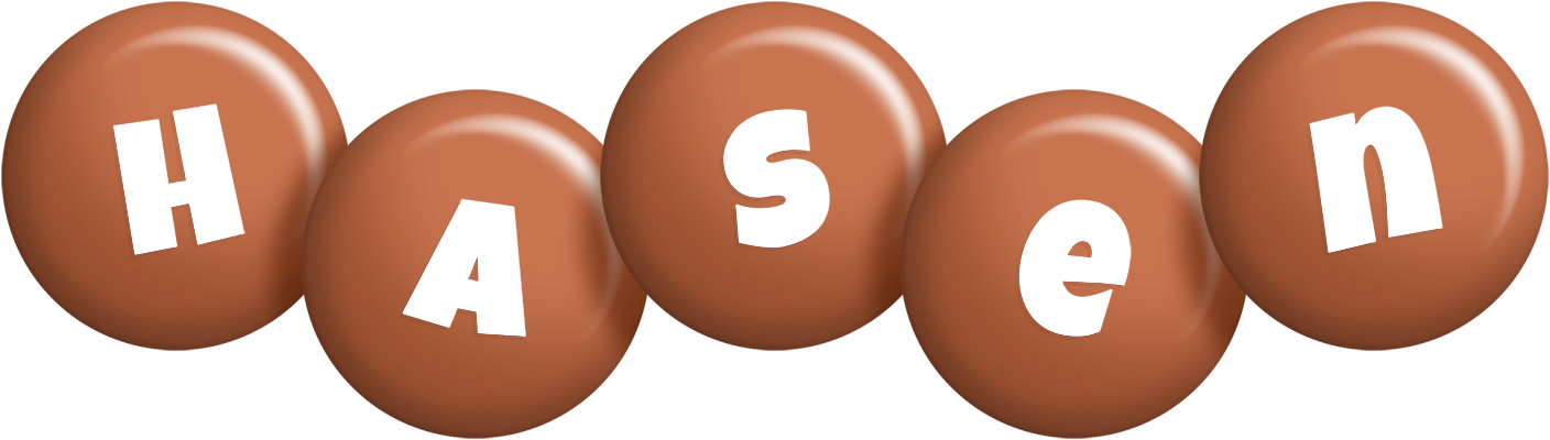 Hasen candy-brown logo