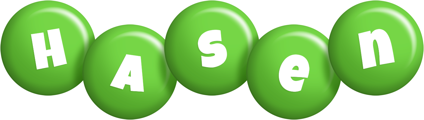 Hasen candy-green logo